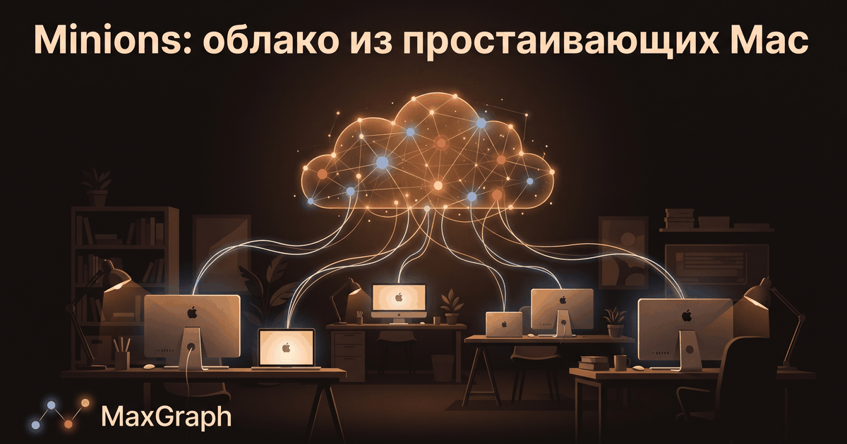 Minions от Apple: GPU-облако из простаивающих Mac — как это устроено