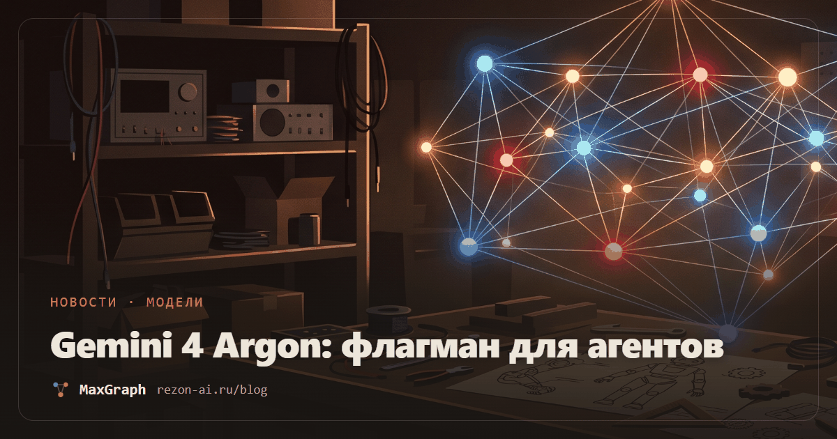Gemini 4 Argon: новый флагман Google — миллион токенов и ночные забеги агентов
